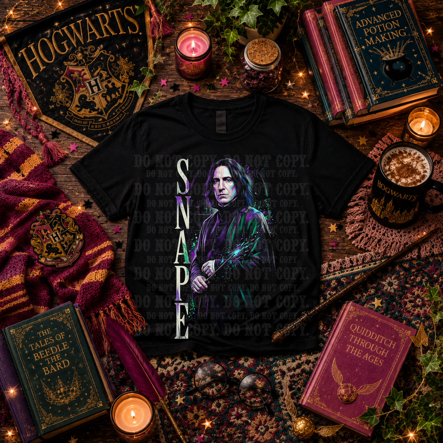 Hogwart Halftones- Snape