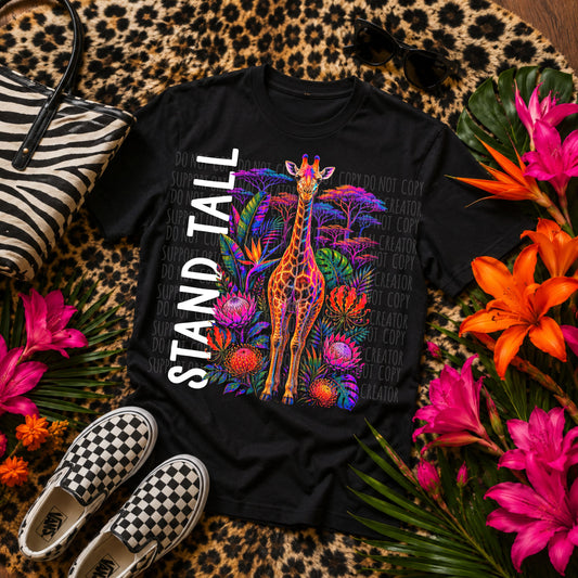 STAND TALL-DARK TEES ONLY!