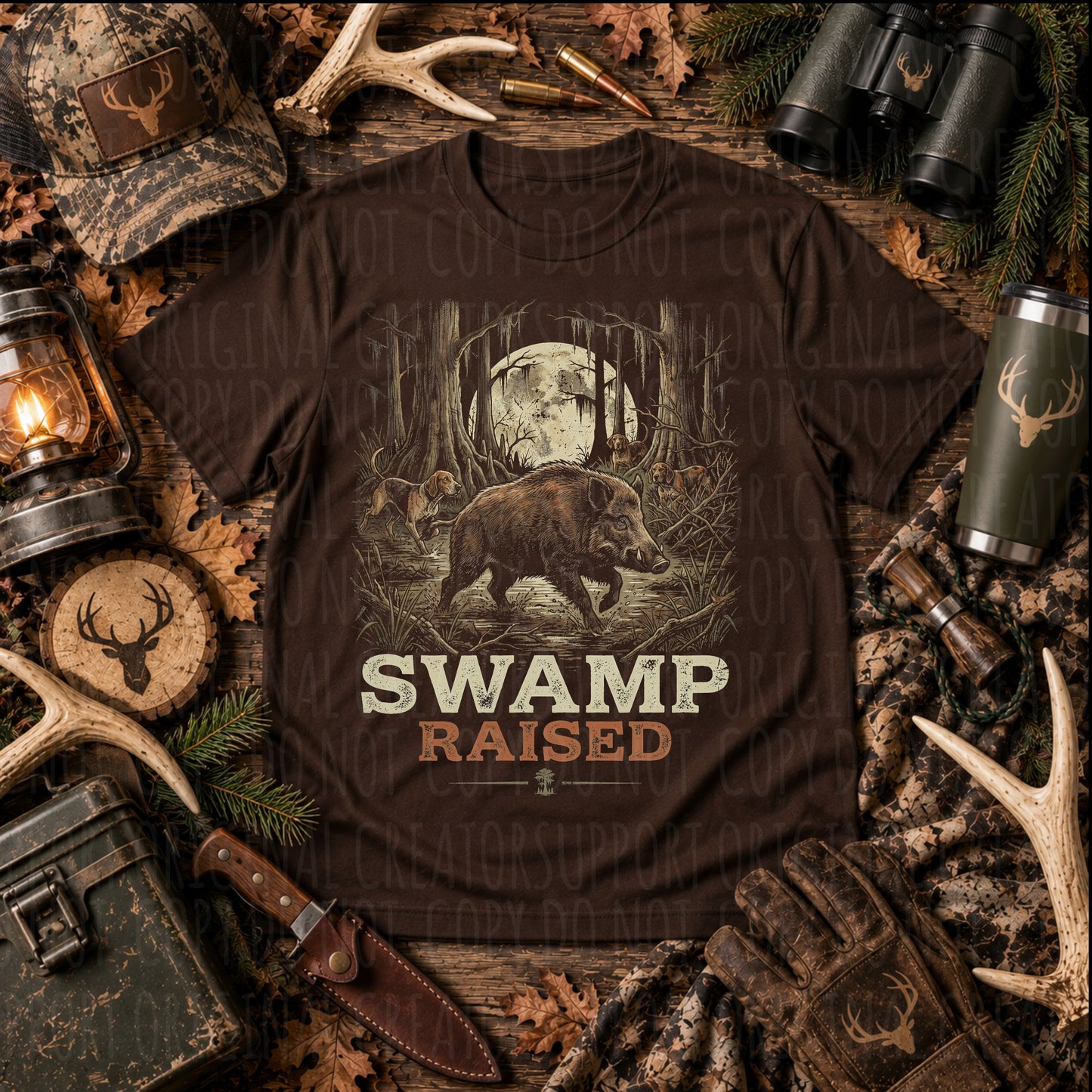 Dark tees only! Swamp Raised
