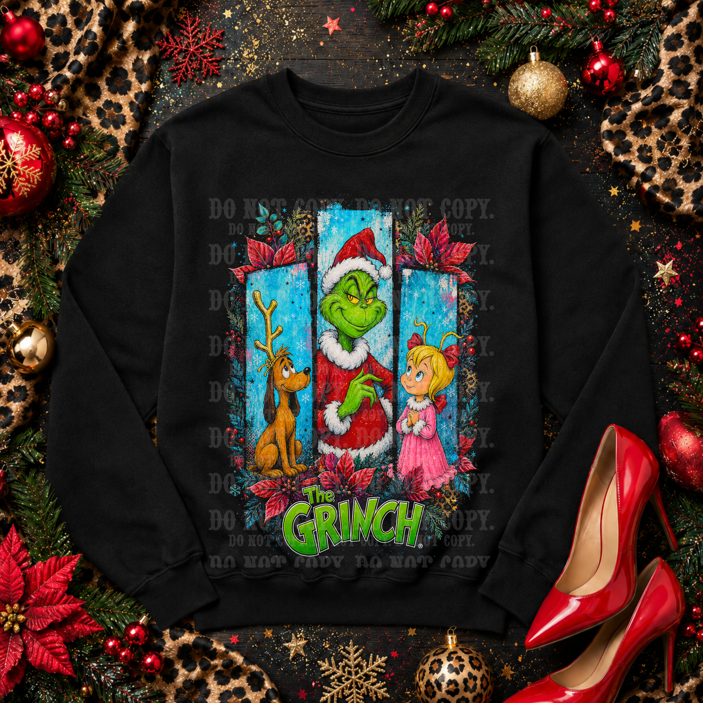 Holiday Halftones - The Grinch