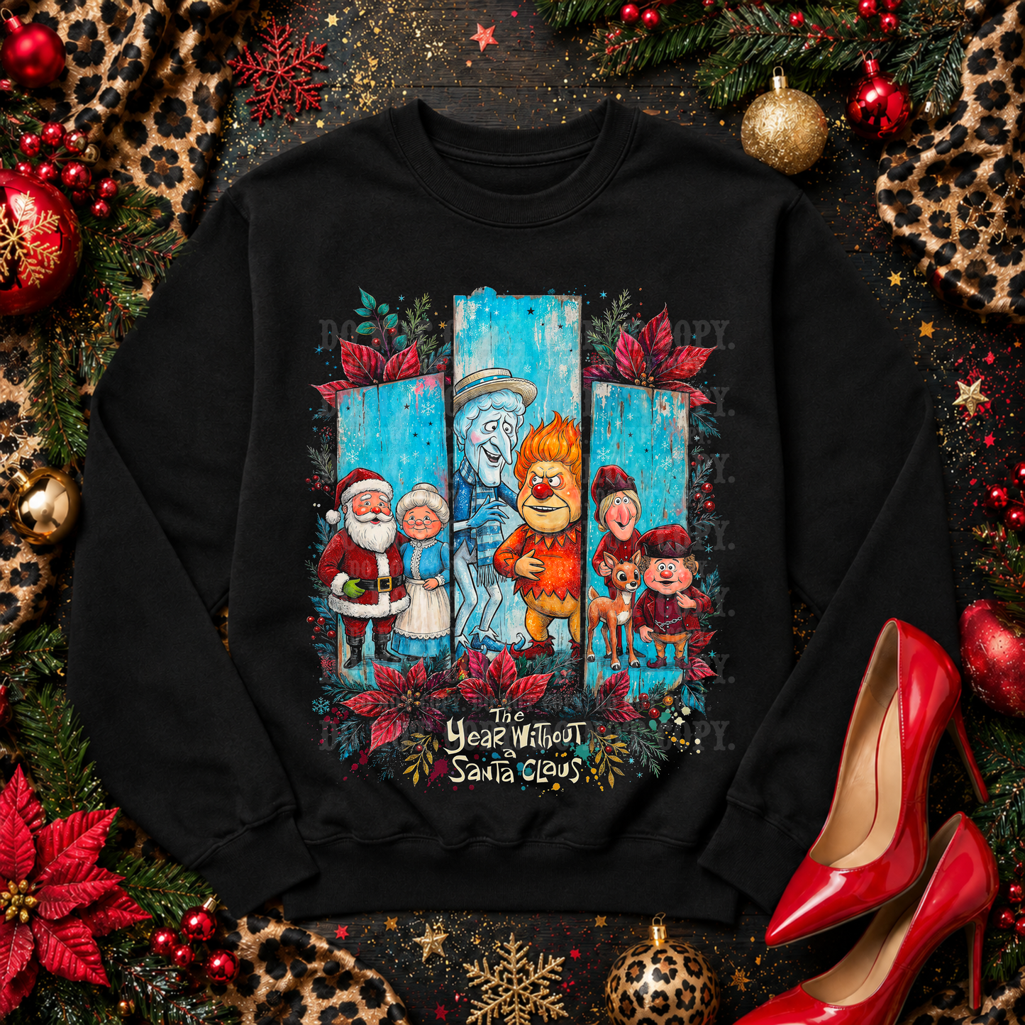 Holiday Halftones - The Year Without a Santa Claus
