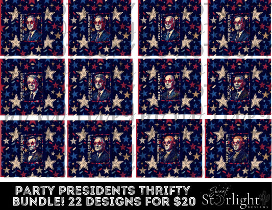Party Presidents Thrifty Tumbler Bundle