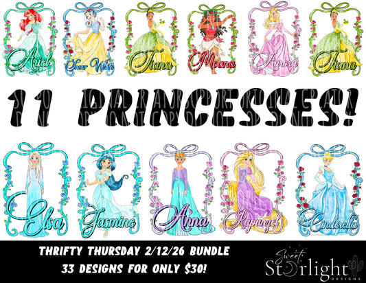 2/12 Princess Bundle Deal