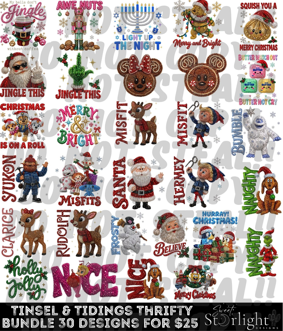 Tinsel & Tidings Thrifty Whole Bundle