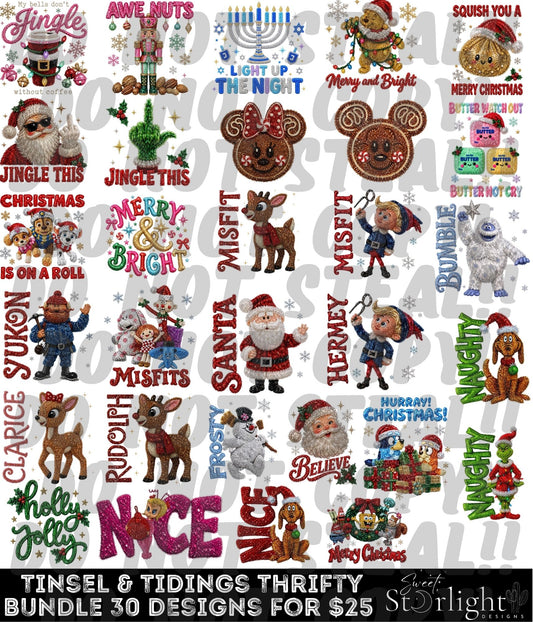 Tinsel & Tidings Thrifty Whole Bundle