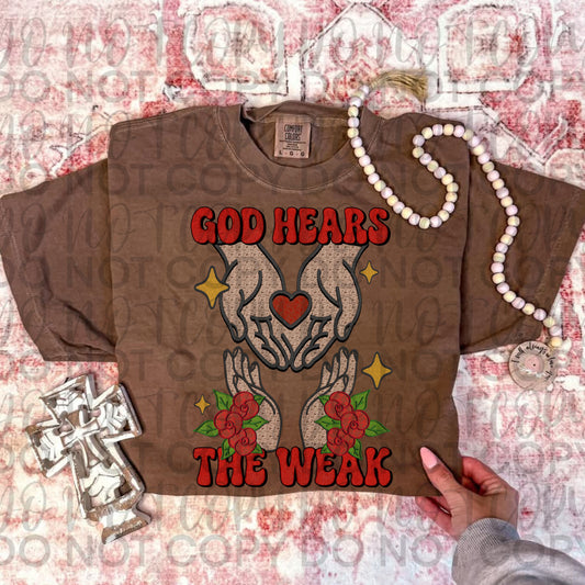 God Hears the Weak