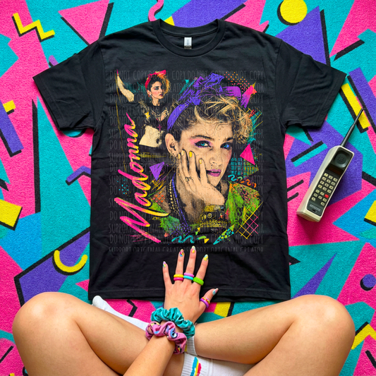 VINTAGE MA-DONNA- DARK TEES ONLY!
