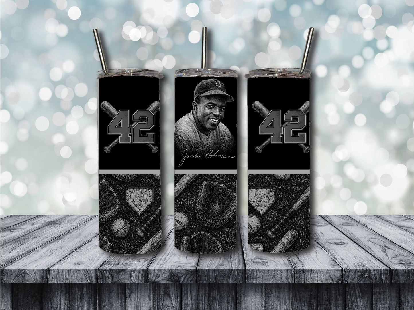 Vintage JR monochrome tumbler