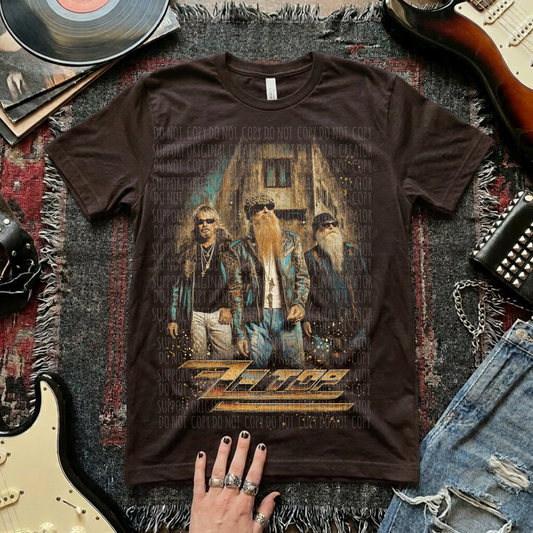 Dark tees only! Halftone ZZ Vintage