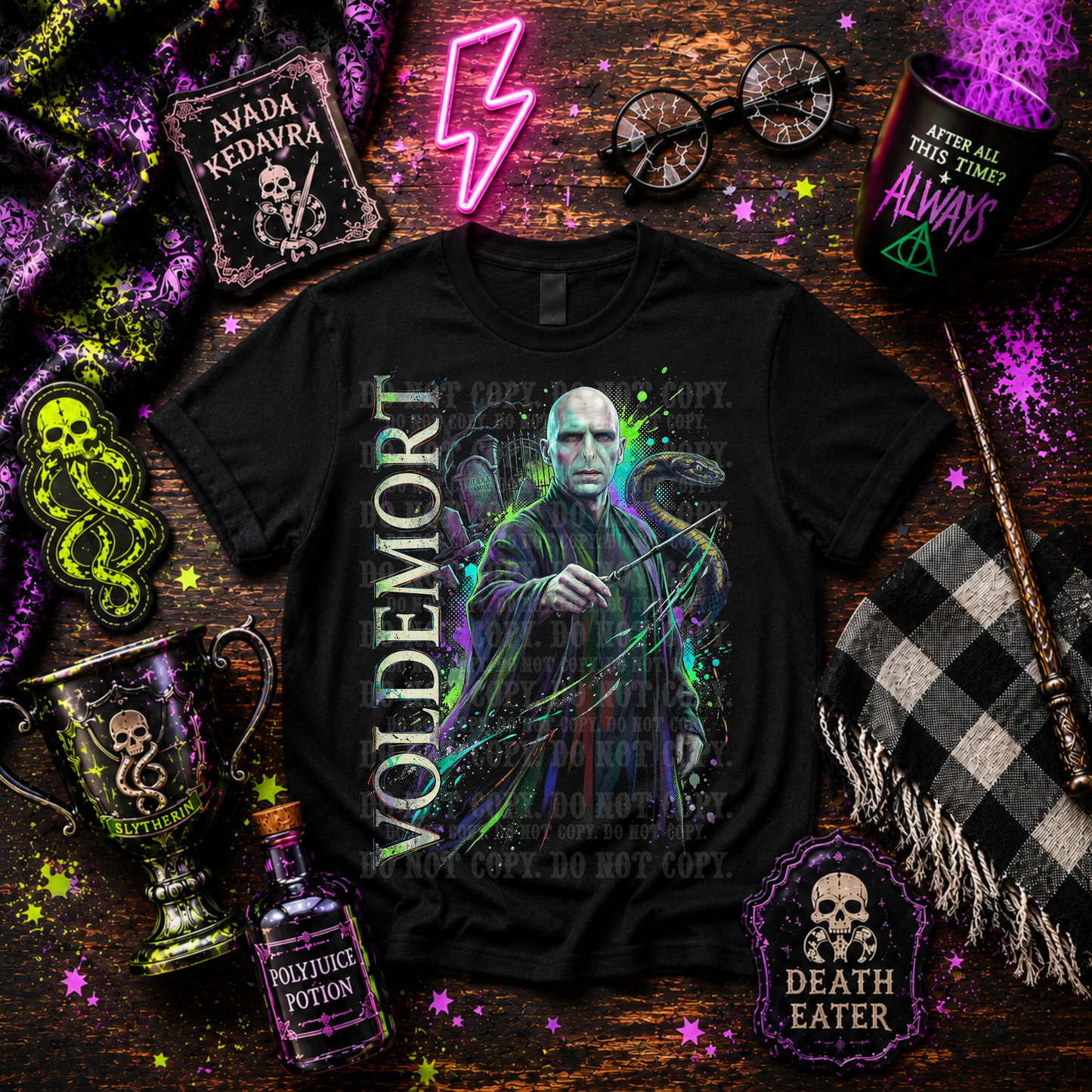 Hogwart Halftones- Voldemort