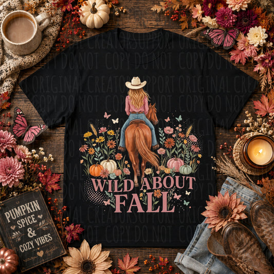 Dark tees only! Halftone Wild about Fall