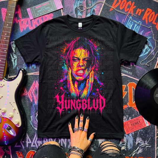 YB NEON DARK TEES ONLY!