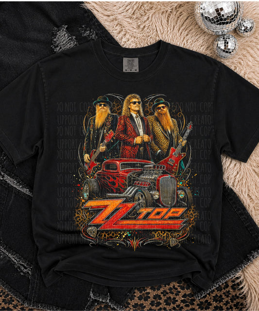 Dark tees only! Halftone ZZ W/HOTROD