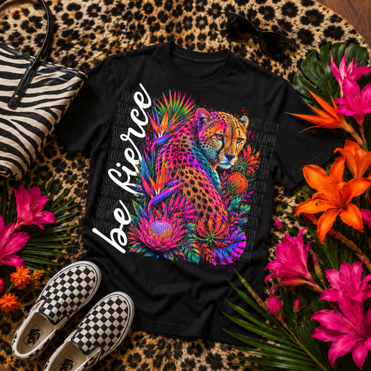 BE FIERCE-DARK TEES ONLY!