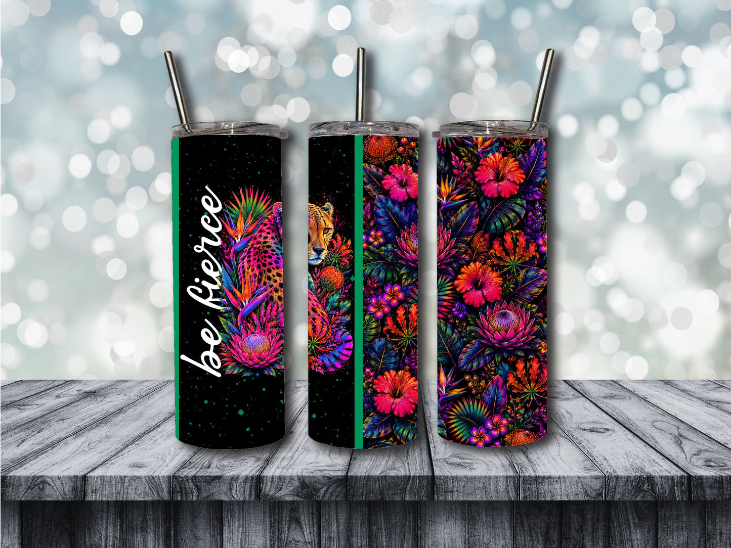 be fierce tumbler