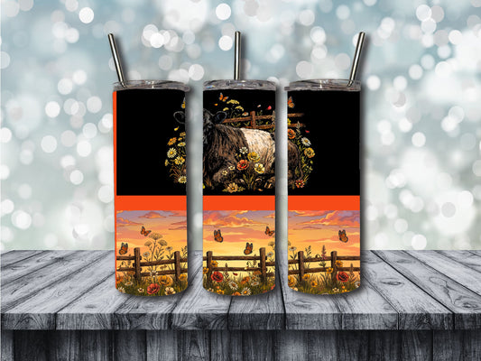 Belted  cow tumbler