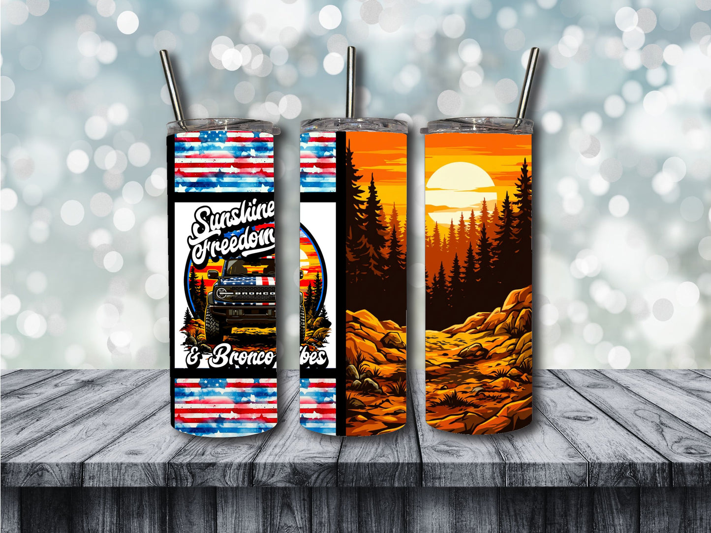 Bronco Forest Tumbler