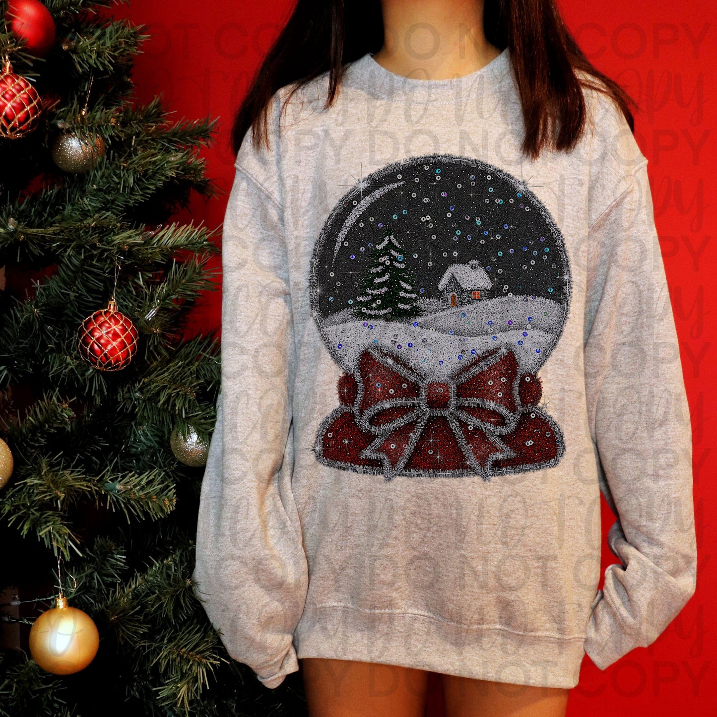 Tinsel Cabin Snowglobe