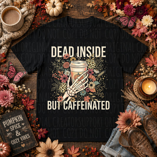Dark tees only! Halftone Dead Inside