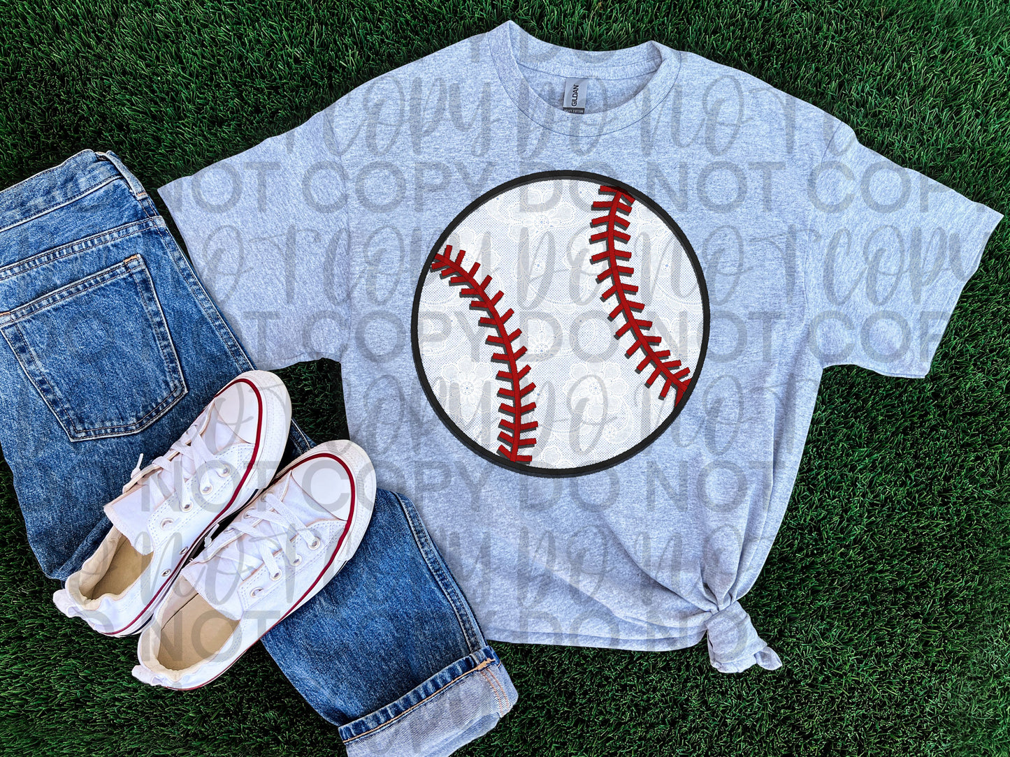 Lace baseball