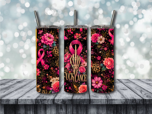 Fuck Cancer Tumbler