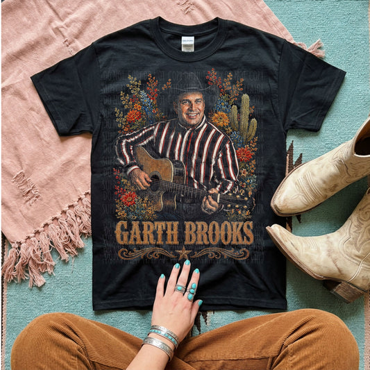 GB FLORAL-DARK TEES ONLY!