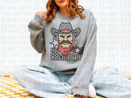 Go Cowboys Red