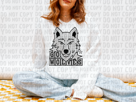 Go Wolves Grey