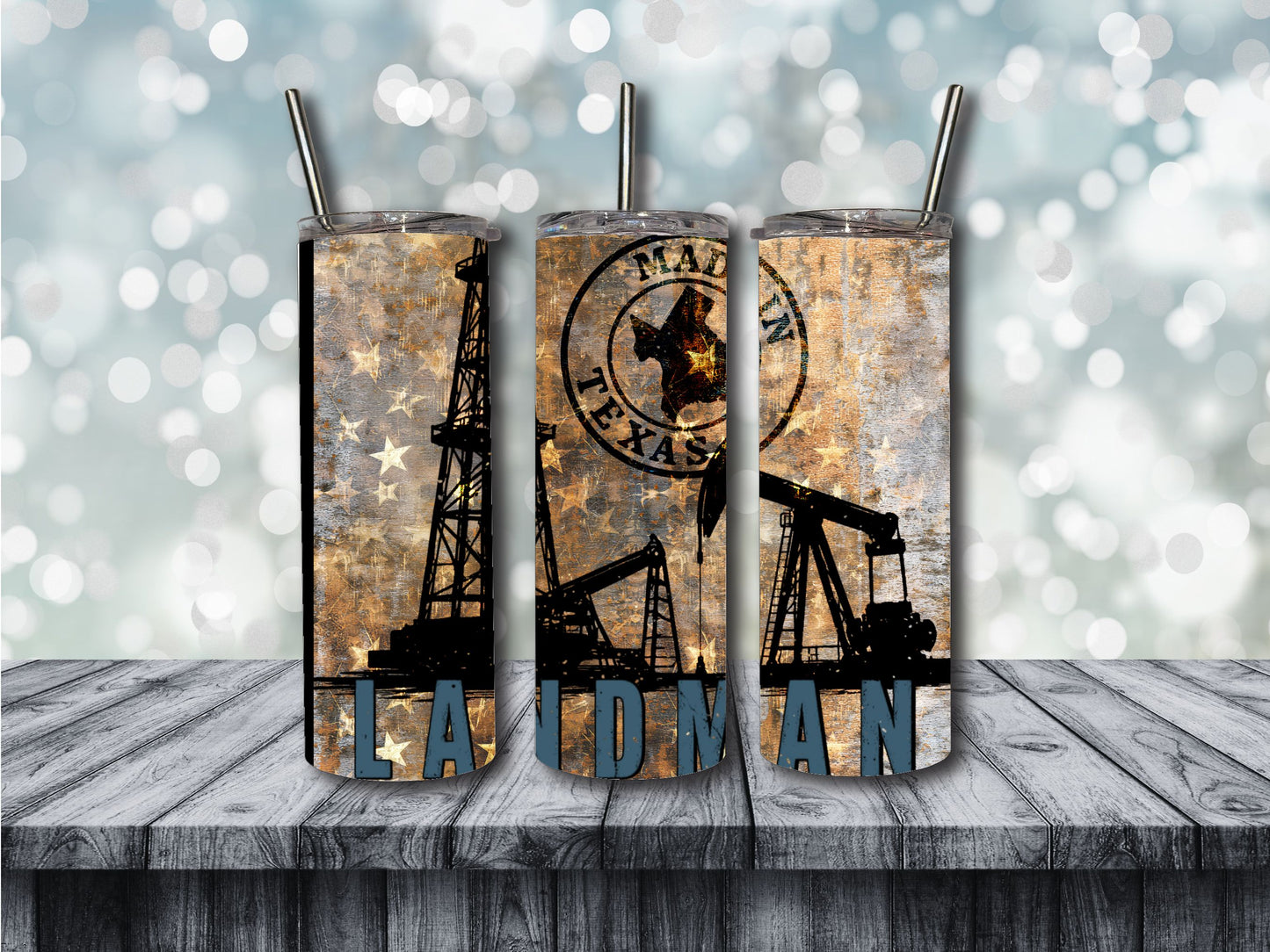 Grunge Landman Tumbler