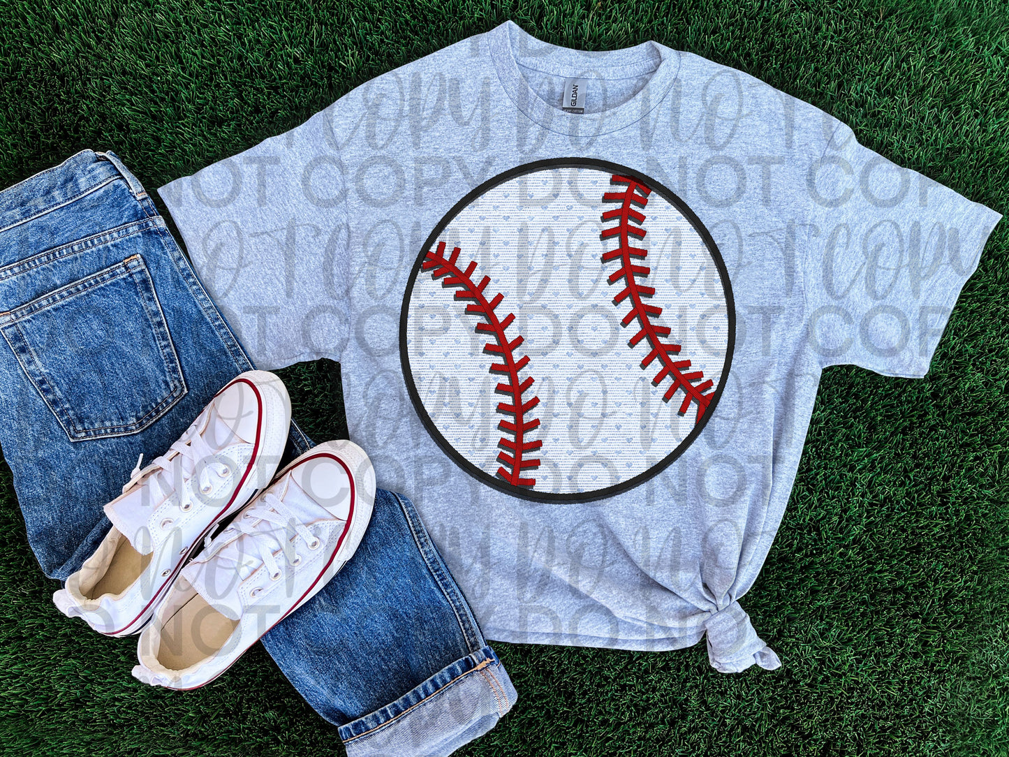 Lace baseball