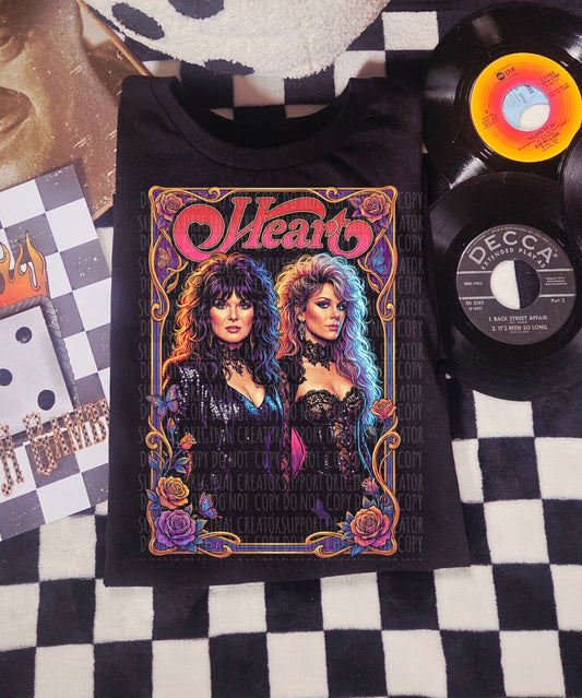 Heart- dark tees only