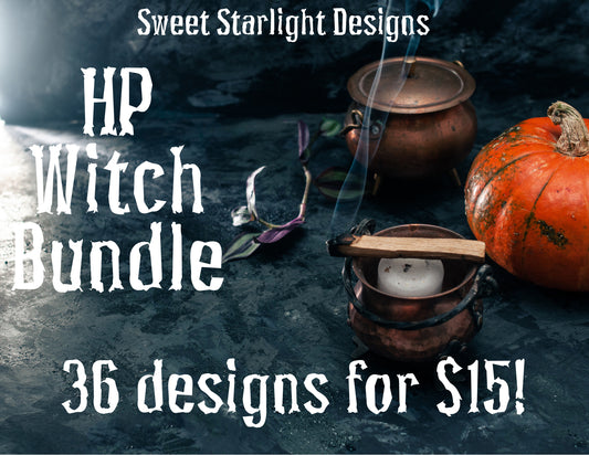 HP Witch Bundle. Sweet Starlight Designs Only