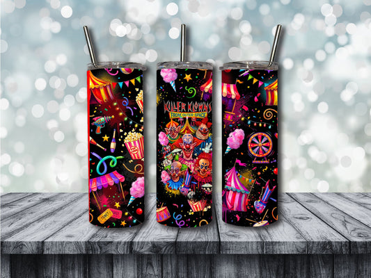 Killer Klowns tumbler