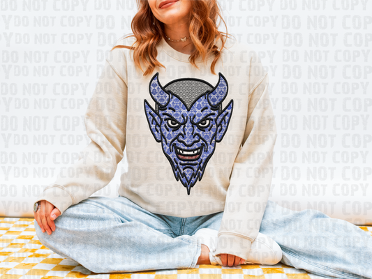 Lace Blue Devil