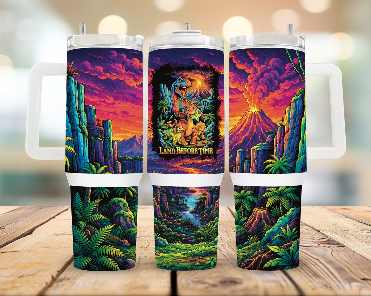 Dinosaur tumbler