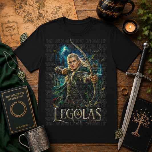 Dark tees only! Halftone Legolas