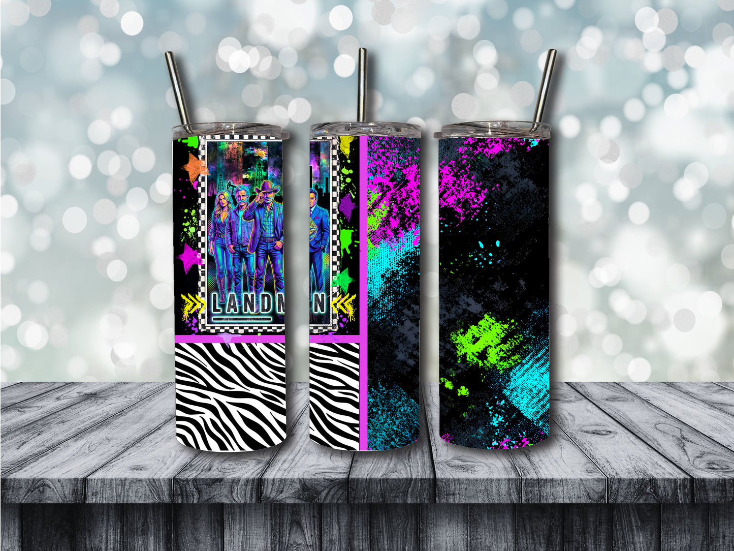 Neon Landman Tumbler