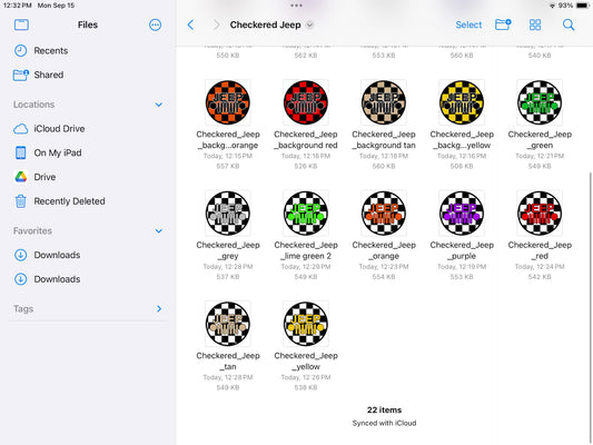 Checkered J$$P