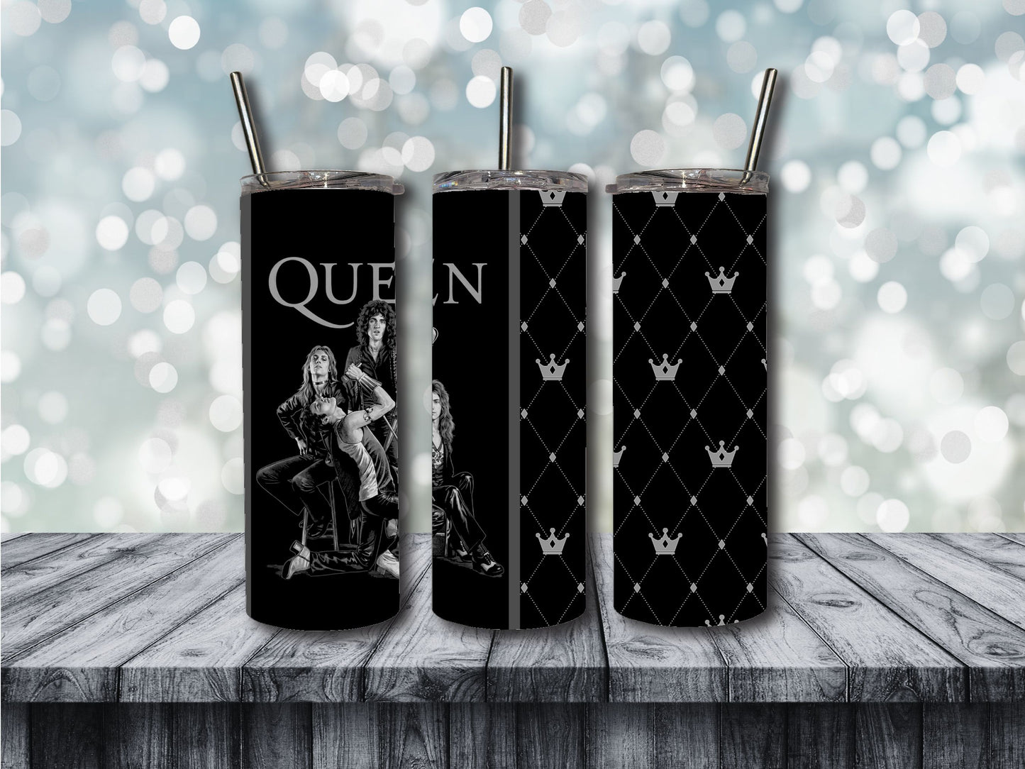 Qu$$N color and monochrome tumblers