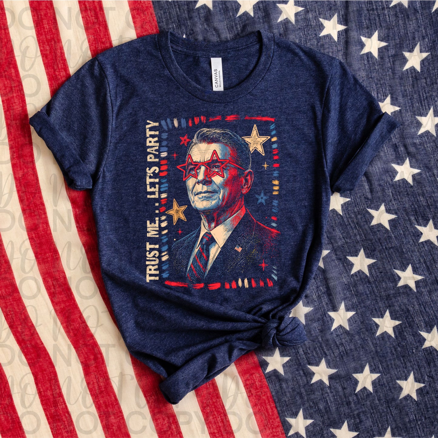 Party Presidents Thrifty Tee Bundle - dark tees