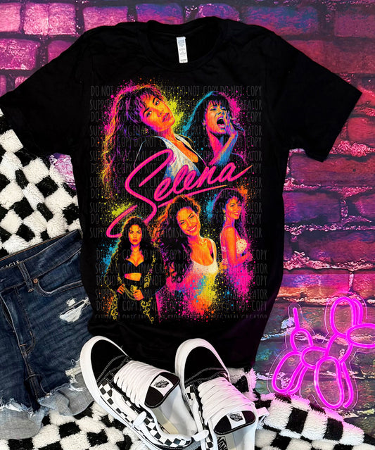 NEON COLLAGE SQ DARK TEES ONLY!
