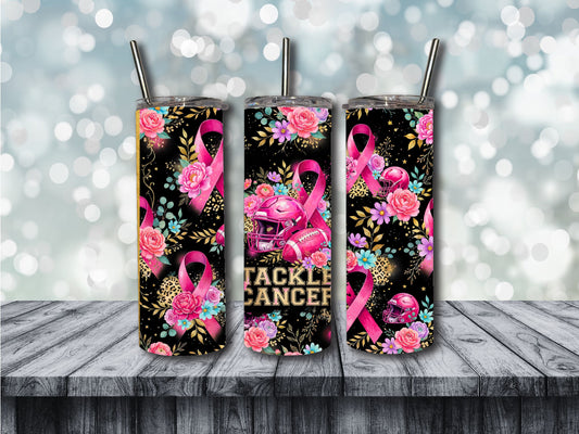 Tackle Cancer tumbler
