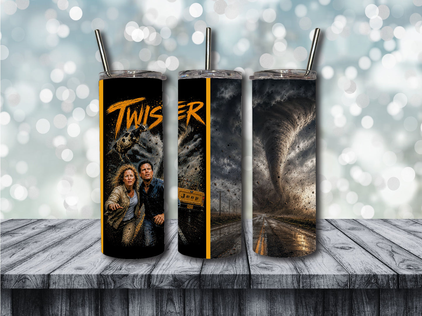 Twister tumbler
