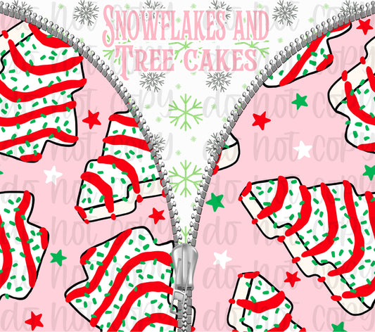 Tumbler Christmas tree cake
