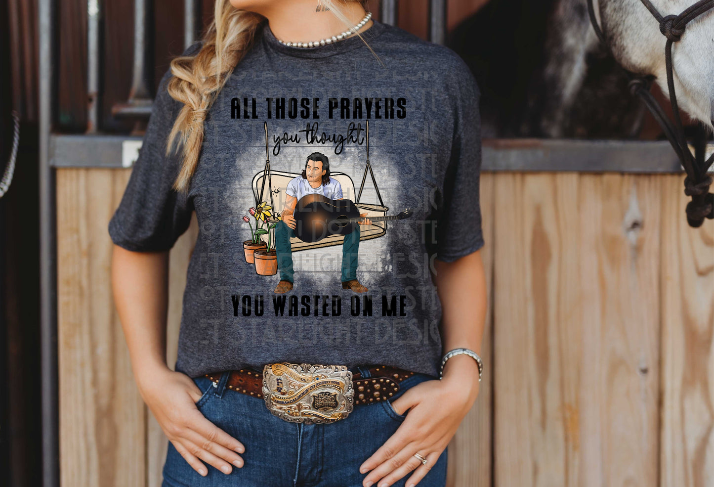 All those prayers-wasted on me