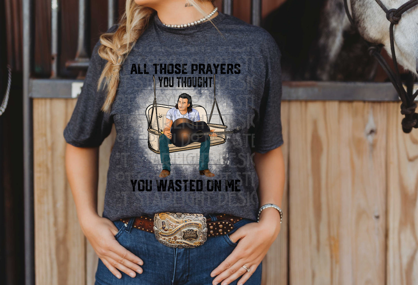 All those prayers-wasted on me