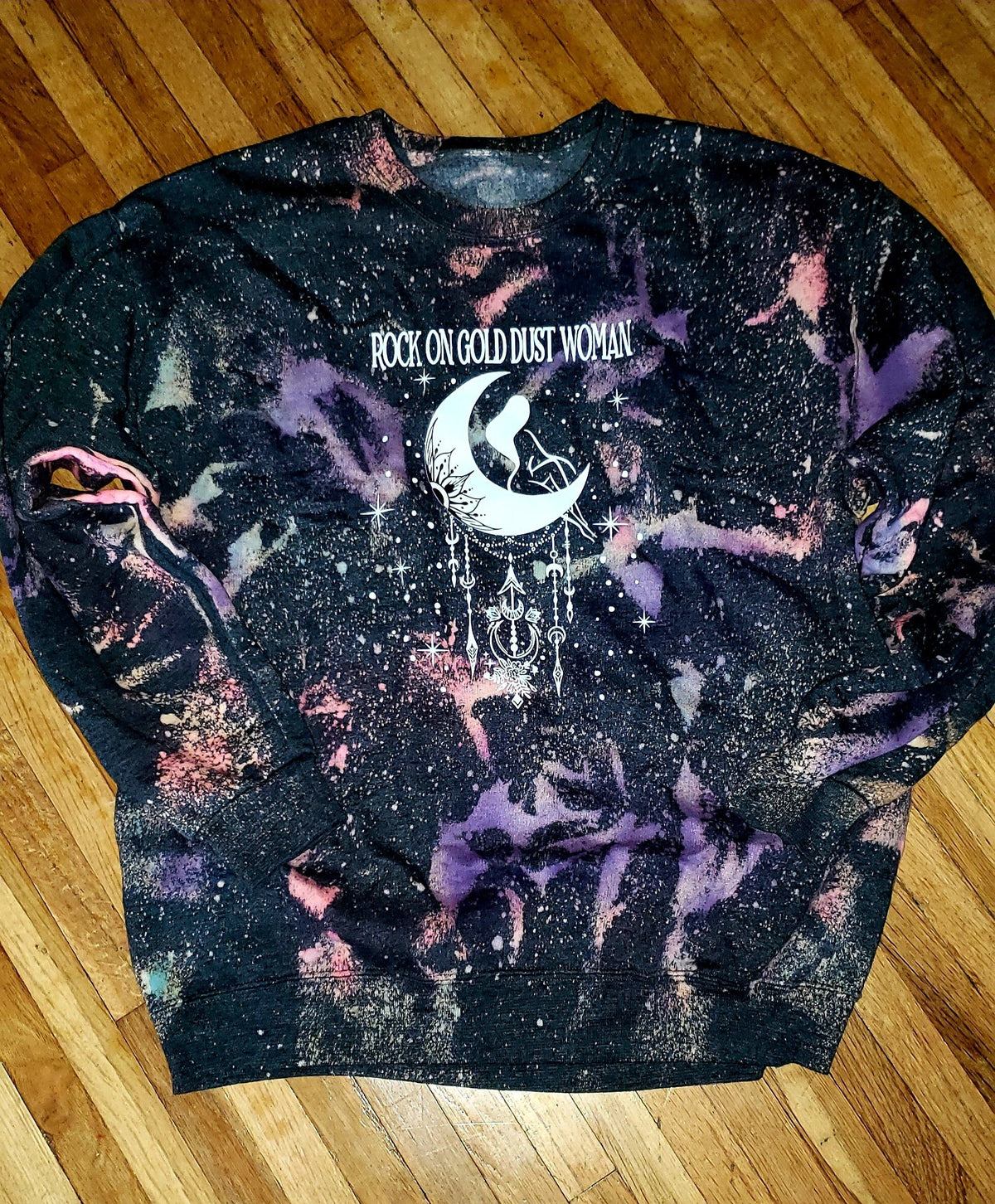Rock on Gold Dust Woman Sublimation/DTF design