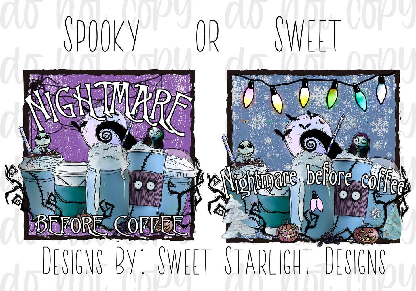 Nightmare inspire coffee design