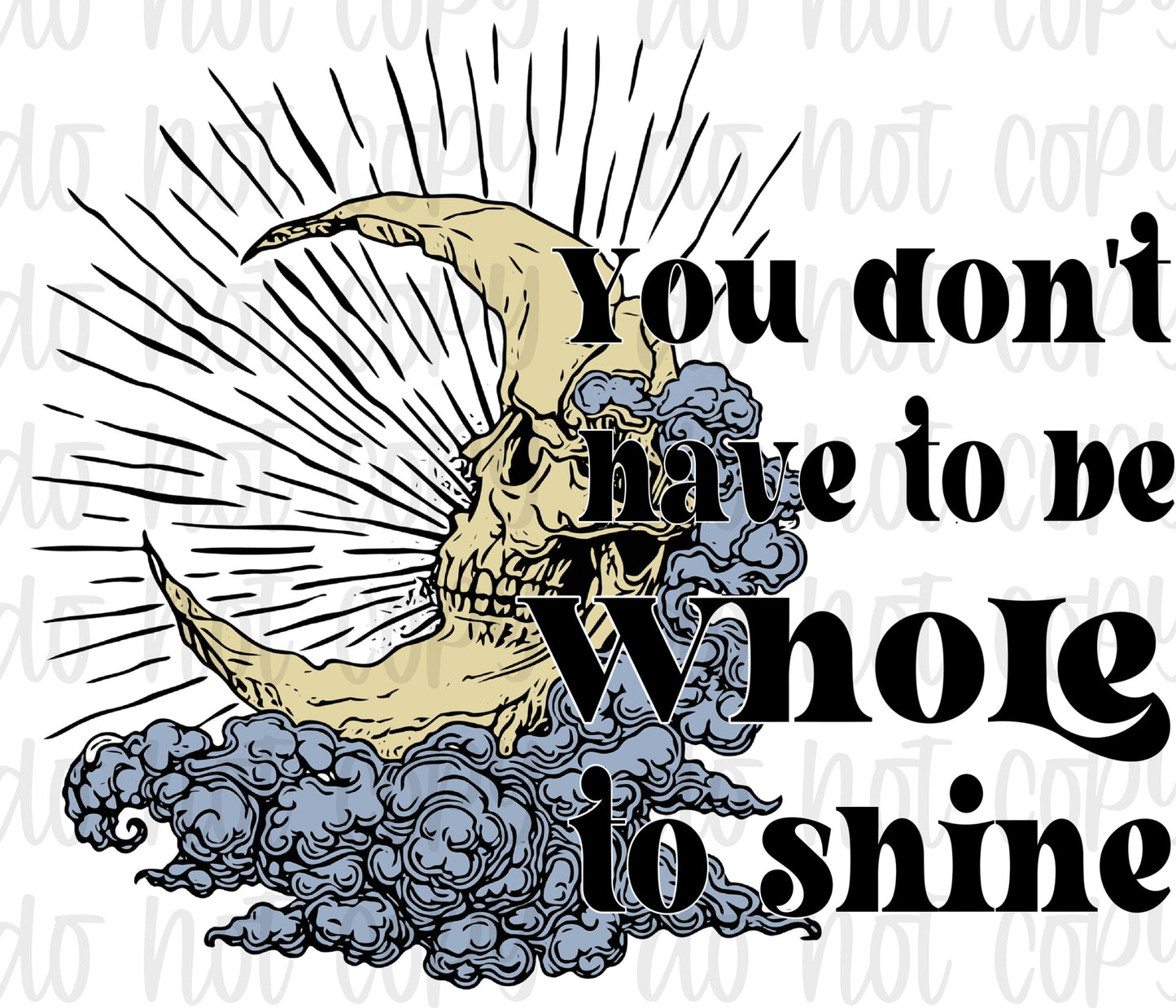 Whole to Shine png with bonus pocket design!