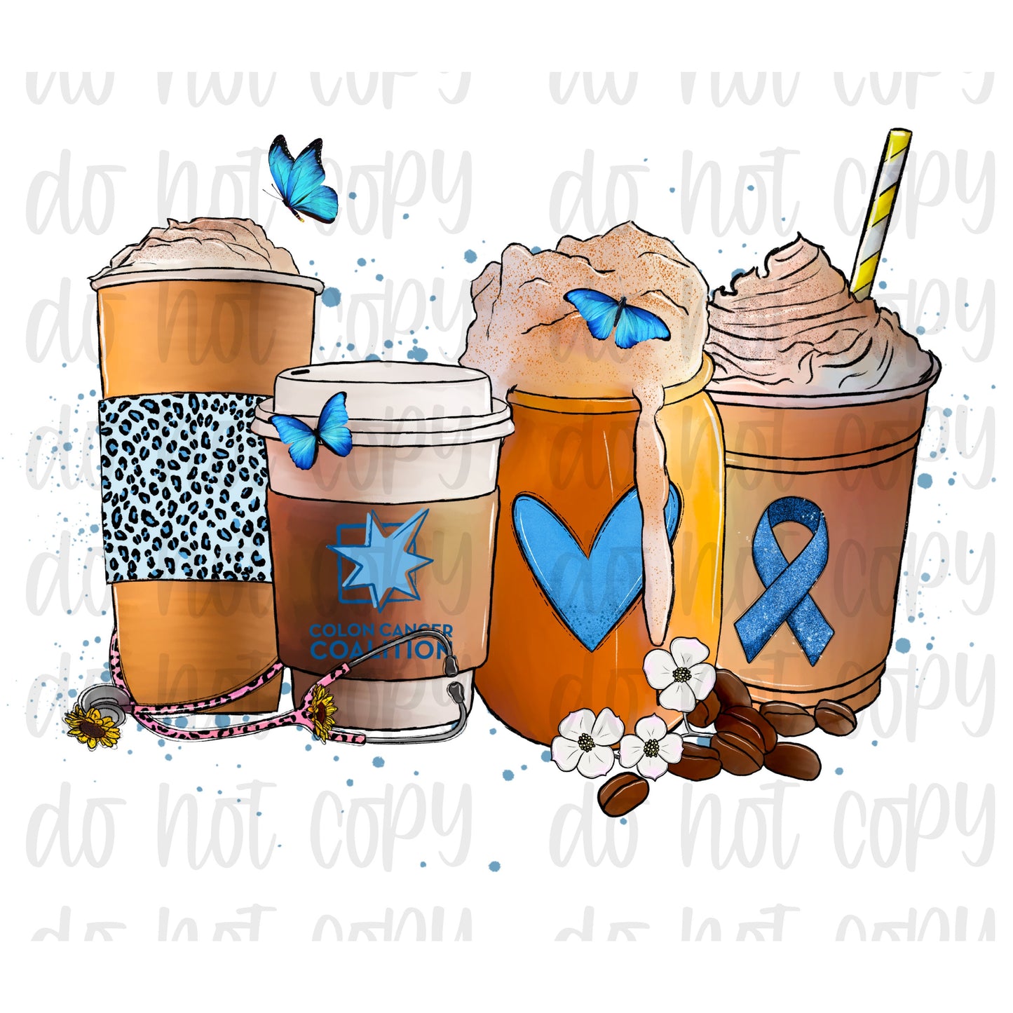 Coffee Colon Cancer Awareness